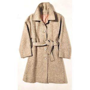 Vintage Fuzzy Neutral Coat